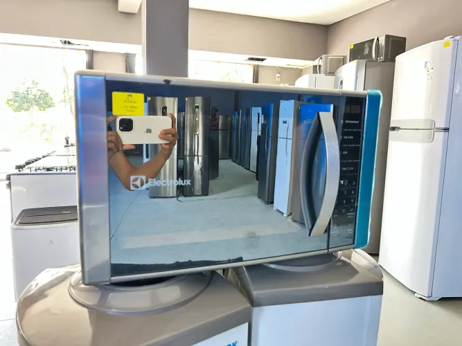 Microondas Electrolux 31L Inox NOVO LD | LOJA FÍSICA | ENTREGAR | 