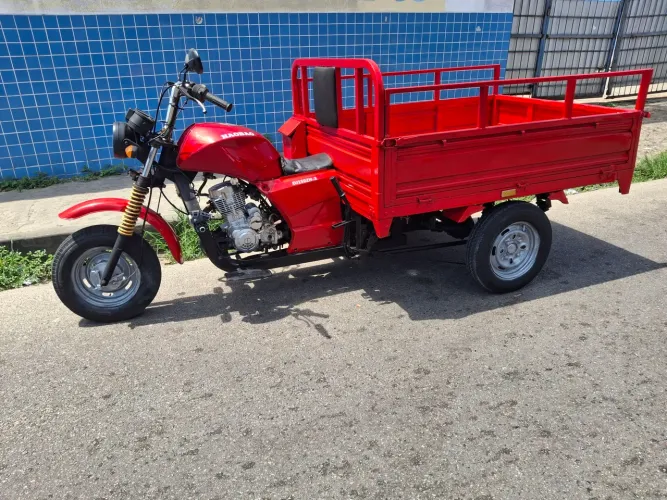 Triciclo 150cc, Ano 2018, Partida elétrica