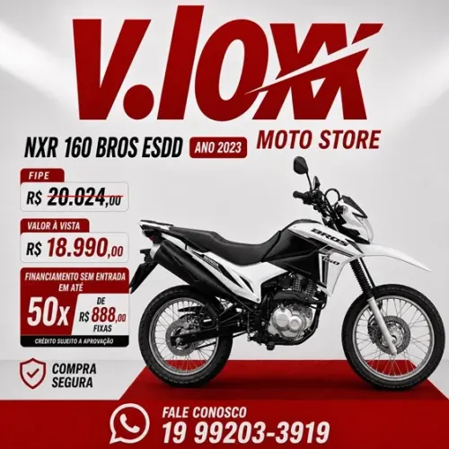 HONDA NXR 160 BROS ESDD 2022/2023