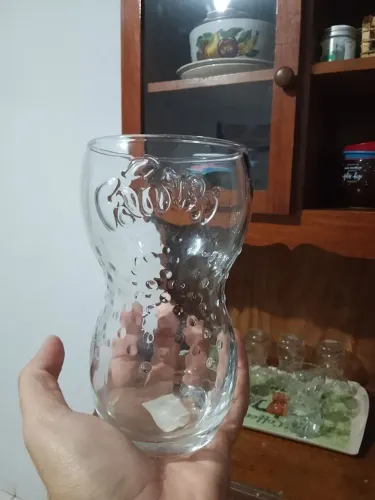 4 Copos de vidro 560 ml marca Fanta edição limitada,raro de se encontrar