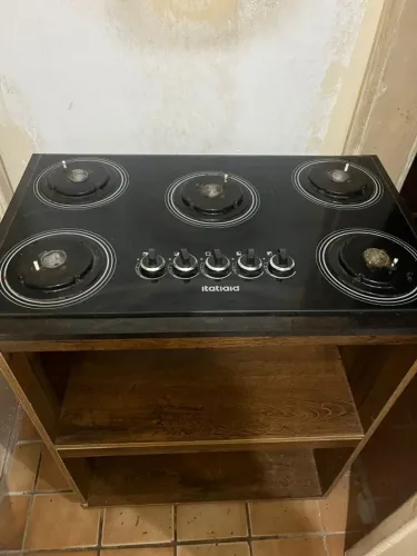 Fogão Cooktop com suporte