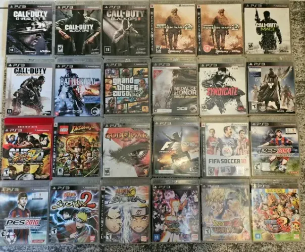 Jogos de PS3 - Aceito Troca