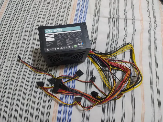 Fonte gamer 500 w
