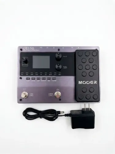 Pedaleira mooer Ge150 para guitarra multi-efeitos Pedal de expressão usada