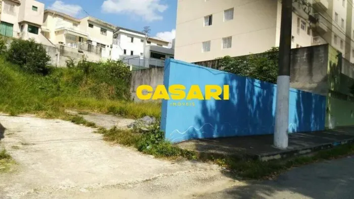 Terreno à venda, 242 m² - Campestre - Santo André/SP