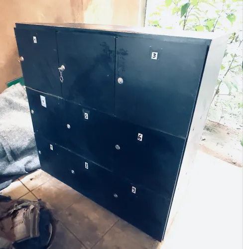 ARMÁRIO ROUPEIRO MDF DE FUNCIONÁRIOS 09 PORTAS COM CHAVE