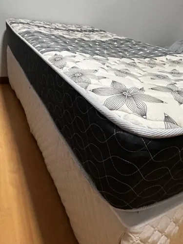 Colchão + Box castor solteiro usado