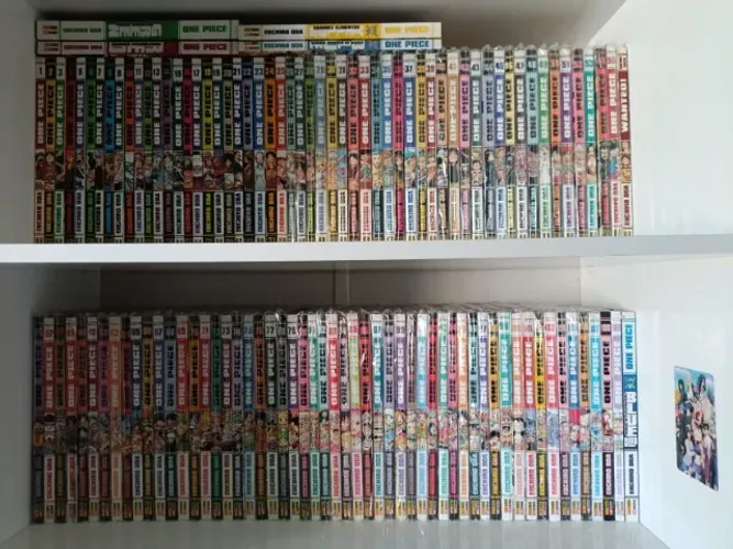 One Piece Coleção 1 ao 109 + Databooks