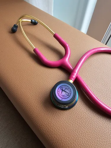 Estetoscópio 3M Littmann Classic III 5806 Framboesa Rainbow
