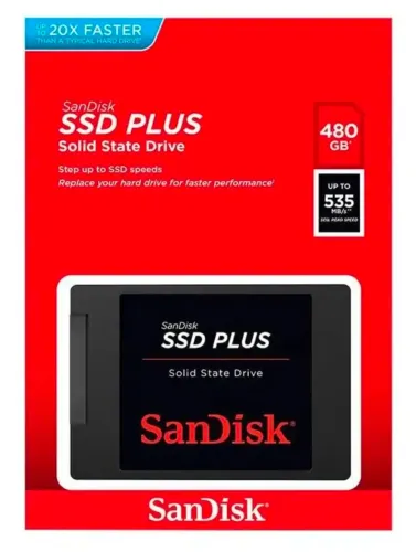 Ssd DanDisk Plus 480Gb Sata III *Lacrado