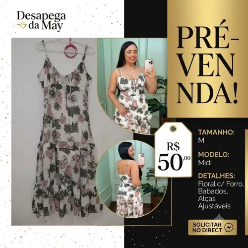 Vestido semi novos