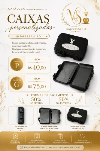 CAIXA PERSONALIZADA