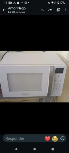 Vendo um microondas Panasonic