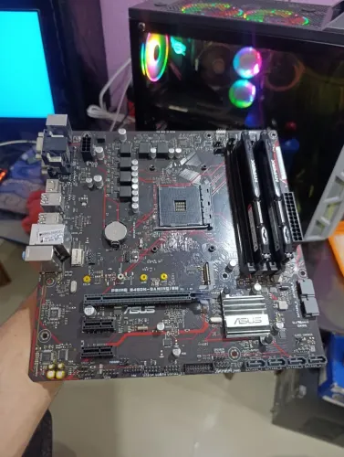 Kit placa mãe e memória
