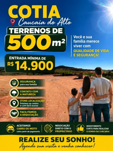 Imóvel para venda possui 500 metros quadrados em Altos de Caucaia (Caucaia do Alto) - Coti