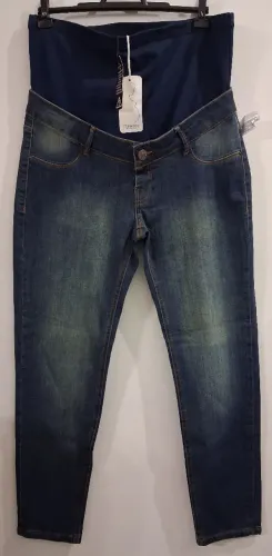 Calça jeans para gestante Maternity Renner tam G Nova