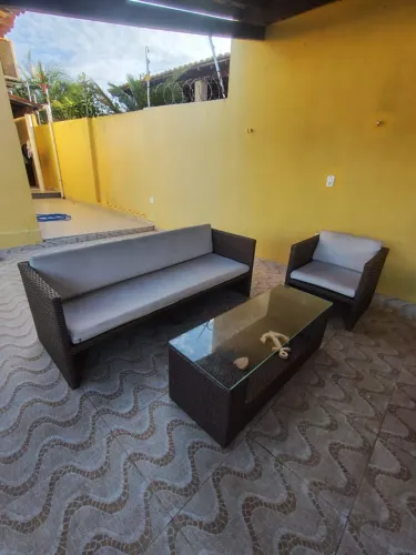 Sofá para Área externa com centro 