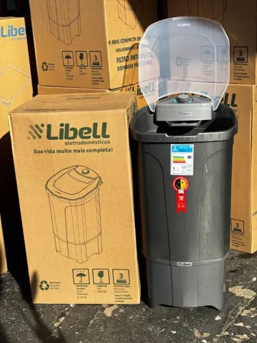  Tanquinho 10KG - COR PRATA - Libell Eletrodoméstico - PRODUTO NOVO COM 1 ANO DE GARANTIA