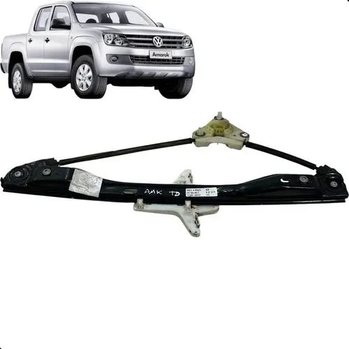 Máquina De Vidro Porta Traseira Direita Amarok 2012 A 2022