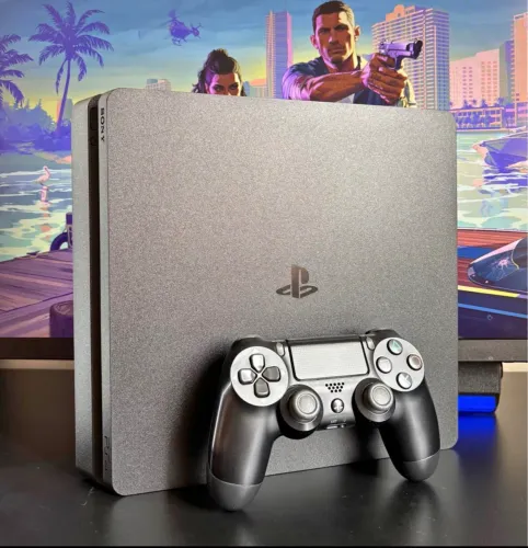 Ps4 slim + 20 Jogos