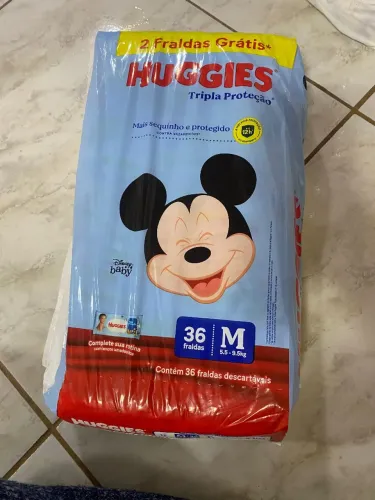 Fralda Huggies M