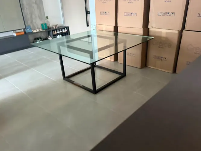 Mesa de Jantar - 8 Lugares - 1,60 × 1,60 m