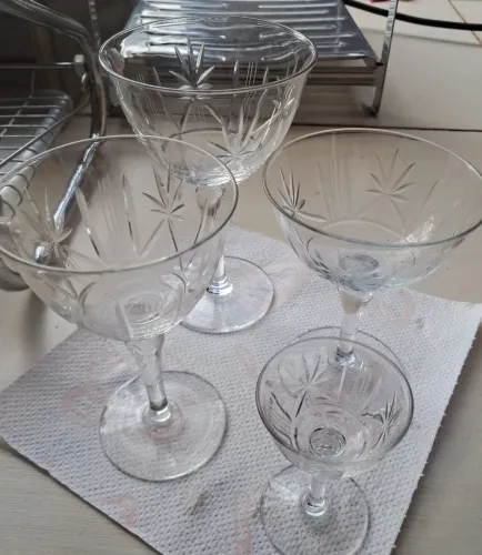 Taças de cristal