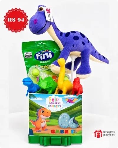 Presente Dia das Crianças - Box Dinossauros
