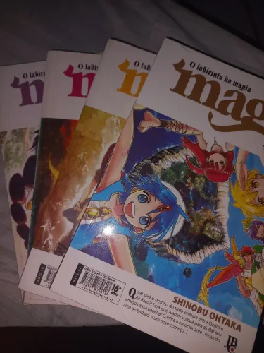 Mangá Magi 5-8