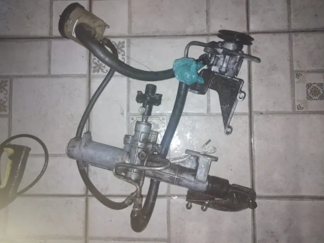 Kit direcao hidraulica quantum versalies Santana 88 a 90 motor ap , parati quadrada