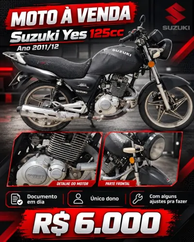 SUZUKI YES 125 2011/12