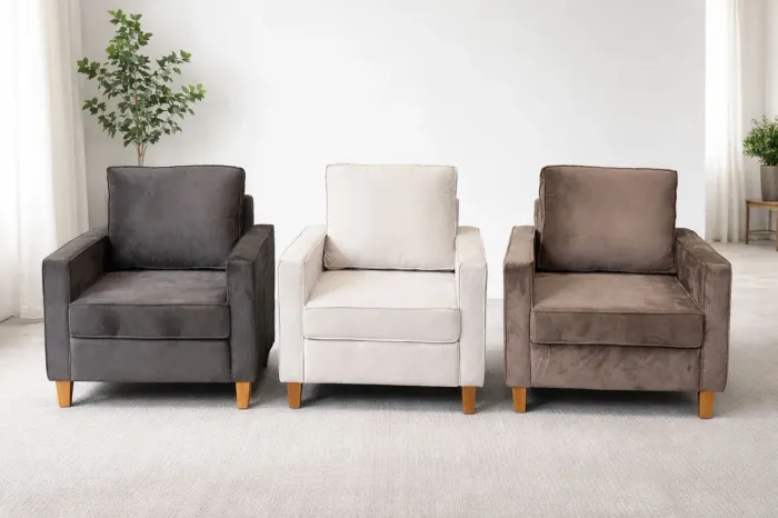 POLTRONA MALU CHANEL VELUDO ( entrega imediata)