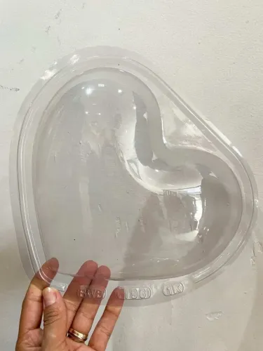 Molde de coração 1kg 