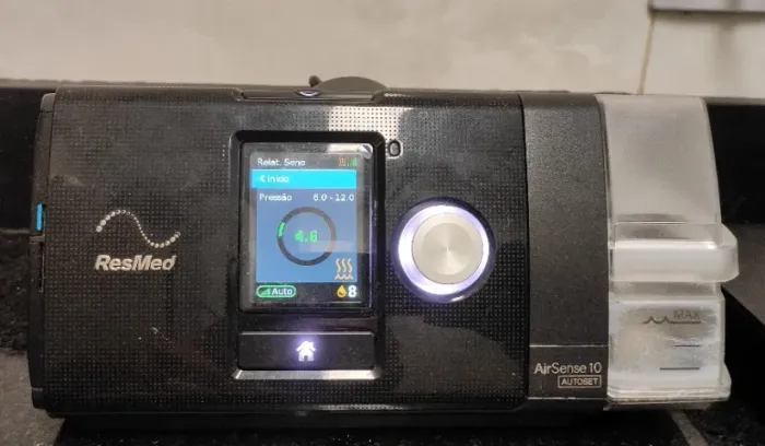 CPAP ResMed AirSense 10 autoset com umidificador