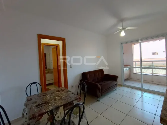 Apartamento mobiliado com 1 quarto para Alugar no Jardim Nova Aliança em Ribeirão Preto.