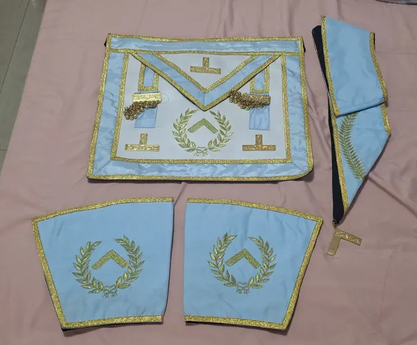 Paramento Venerável Mestre de Loja REAA GOB/GOSP