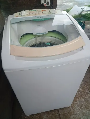 Máquina de lavar roupa Consul maré 7,5kg cesto inox funcionando perfeitamente