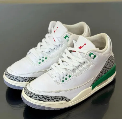 Air Jordan 3 Lucky green
