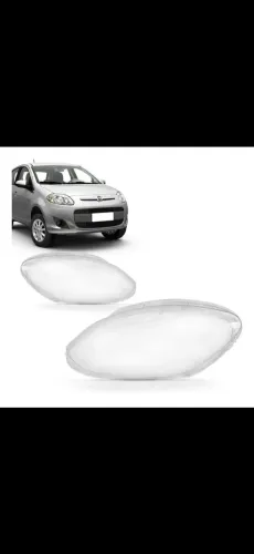 Par lentes farol novo Palio 2012 a 2016 grátis silicone PU 40 NOVA!!!
