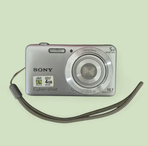 Sony cybershot dsc-w710 Prata 16.1mp