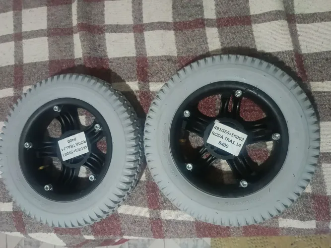 Kit de rodas de cadeira B400 rodas dianteiras e traseiras