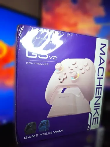 Controle Machenike G3 V2 Sem Fio C/ Base Hall Effect - Preto