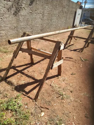 Cano de ferro 5 metros e mei
