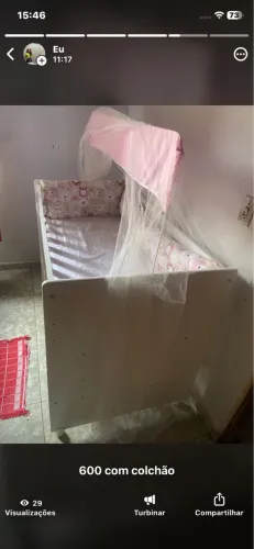 Cômoda e berço 