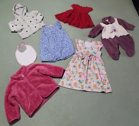 Combo infantil menina - 6/12 meses