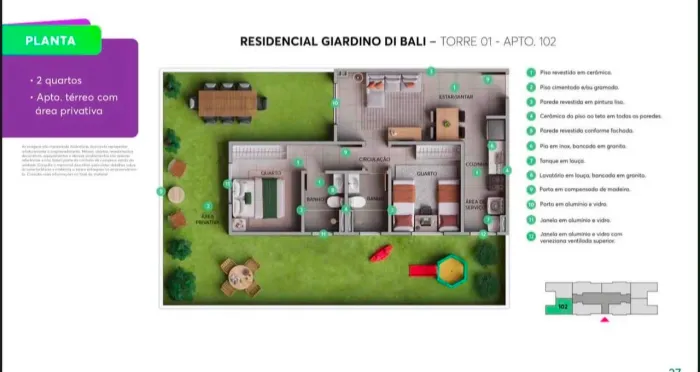 Excelente oportunidade para conquistar seu apartamento novo!
