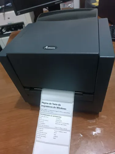 Impressora de etiquetas adesivos, Gondulas, código de barras, Argox 400 Plus