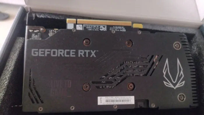Placa de Vídeo Zotac RTX 3060 Twin Edge OC 12GB - Na Caixa, Impecável