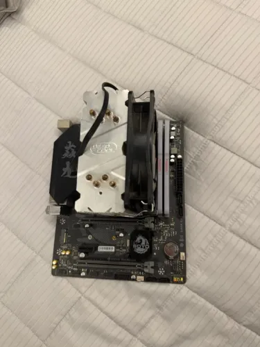 Kit Upgrade Ryzen 5 5600X + Placa-Mãe Soyo B550M + 16GB RAM + Cooler DeepCool