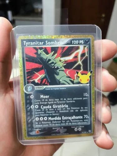 Tyranitar Sombrio - 30 anos pokemon!
